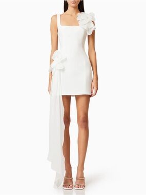 elliatt claudia party dress Claudia Short Sleeve Mini Dress - XS